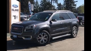 2014 GMC Acadia SLT Leather Moonroof AWD Review Island Ford [upl. by Marlon]