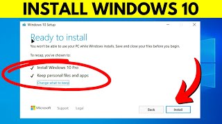 How to Perform an inplace Upgrade on Windows 10 Repair Windows 10 Tutorial [upl. by Drida]