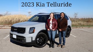 A review of the 2023 Kia Telluride  New trims same value [upl. by Arretahs]