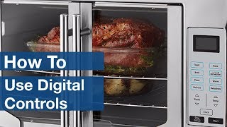 How To Use Digital Controls on Countertop Ovens  Oster® [upl. by Yenobe]