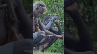 What a Baboon sounds imitate by Hadza [upl. by Kazmirci145]