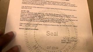 Orange County Florida Recorders Office refusing to file record 001 [upl. by Sesom]