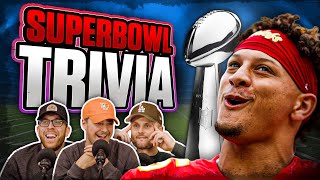 The HARDEST Super Bowl Trivia On YouTube [upl. by Leugimsiul]