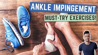 Anterior Ankle Impingement Exercises That Work Avoid Ankle Surgery [upl. by Swinton]