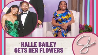 Halle Bailey Gets Her Flowers  Sherri Shepherd [upl. by Jordanna]