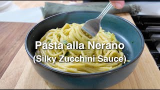 Silky Zucchini Pasta Pasta With PecorinoZucchini Sauce and Basil Milk Street [upl. by Shull91]