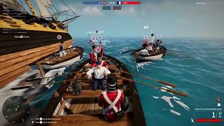 Naval battle gameplay  Holdfast Nations at war [upl. by Inessa975]