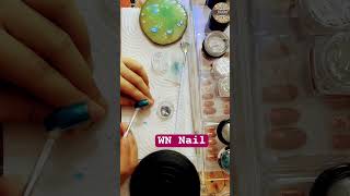 WN Nail Winter🌨️❄️wn nails nailart naildesign nail new collection wnnail winter 2024 [upl. by Attelahs642]