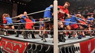 Raw SmackDown vs Raw Battle Royal [upl. by Ellenwahs]