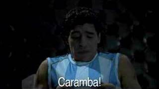 Guarana Antarctica Maradona  SUBTITLED [upl. by Vidovik]