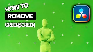 How to Remove Green Screen in Davinci Resolve 18  2024 [upl. by Ssidnak]