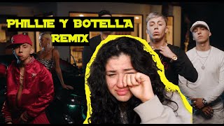 italiana REACCIONA a quotPHILLIE Y BOTELLA REMIXquot de Nickoog Clk Ft Simon La Letra  Standly  Pailita [upl. by Nohsyar]