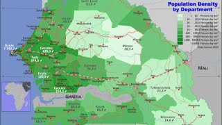 GEOGRAFÍA DE SENEGAL [upl. by Alidis]