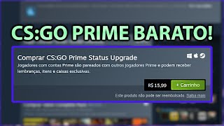 AONDE COMPRAR CONTAS CSGO PRIME MAIS BARATO QUE NA STEAM [upl. by Naxor799]