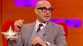 Stanley Tucci Eloquently Explains What quotShtHookingquot Is The Graham Norton Show [upl. by Yarised283]