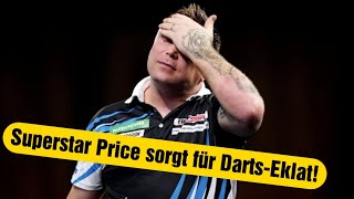 Dart Superstar Gerwyn Price sorgt für DartEklatdart gerwynprice wigan [upl. by Eenitsed]