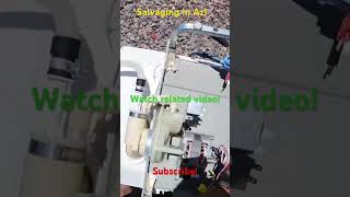 How to process a plastic dishwasher scraplife dumpsterdiving recycle arizona [upl. by Oeramed]