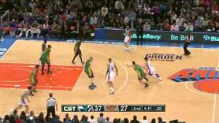 Jeremy Lin Knicks vs Hornets First half 林書豪對黃蜂隊 半場精華 2012217 [upl. by Ardaid998]