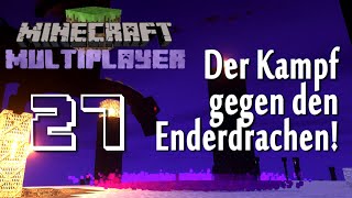 Minecraft Enderdrachen töten  Elytra finden  Maschinen  Lets Play 27 [upl. by Carlyn557]