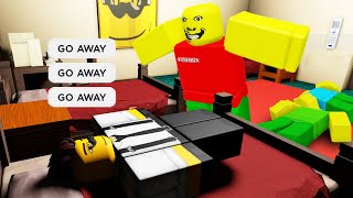 ROBLOX Weird Strict Dad Funny Moments MEMES 🛌🏼 [upl. by Ellerehc916]