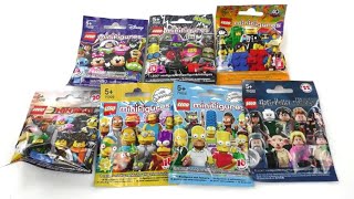 7 verschiedene LEGO Minifiguren Blindbags Opening  Erfühlen [upl. by Aihsrop]