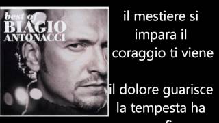 Biagio Antonacci  Ti Dedico Tutto Testo Lyrics [upl. by Eihs]