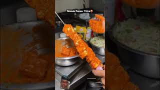 Tandoori Paneer Tikka streetfood tandooripaneer paneer tandoori food tandooripaneerpizza [upl. by Sands]