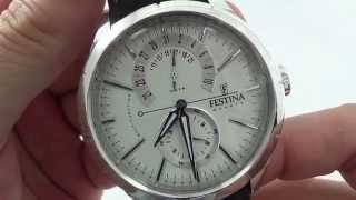 Festina  Multifunction F165731 [upl. by Acirtap]