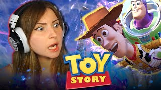 Toy Story is so ADORABLE First Time Watching [upl. by Coffeng]