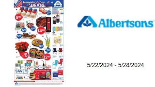 Albertsons Weekly Ad US  05222024  05282024 [upl. by Alliuqal]