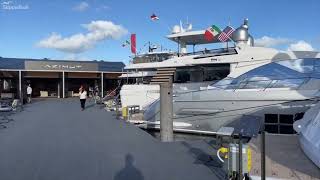 2023 FLIBS Azimut Yachts Display SkipperBuds [upl. by Uzzi]