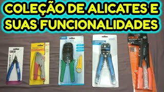 Coleção de Alicates  E Suas Funcionalidades 🛠🔧🔨 ferramentas alicates [upl. by Brand]