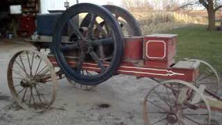 14 HP John Lauson Gas Engine [upl. by Arevle]