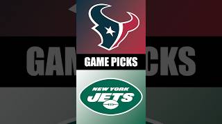 Week 9 Thursday Night Football Texans vs Jets Picks thursdaynightfootball nflpicks nflthursday [upl. by Anrahs]