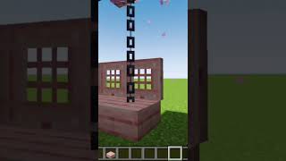 Hoe to make cherry swing in minecraft Toshanigamer1224 minecraft minecraftbuild buildhacks [upl. by Nolyaj572]