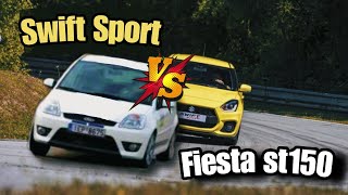 Swift Sport Chasing Ford Fiesta St150 POV 4K 60fps [upl. by Lusty]