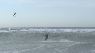 French surfers ride Eleanors Mediterranean waves [upl. by Eibrab442]