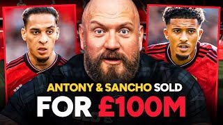 Man Utd begin £100M Sale of SANCHO amp ANTONY [upl. by Cornall690]