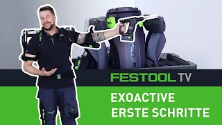 Das Festool ExoActive  erste Schritte Festool TV Folge 274 [upl. by Lindeberg108]