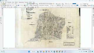 mouza map digitization tutorial for beginners in Bangla [upl. by Allisurd]