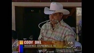 Calf Roping  Calgary Rodeo  2001 Part 1 [upl. by Macdonell]