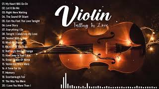 Beautiful Romantic Violin love songs Instrumental ♫ Most Old Beautiful Love Songs 70s 80s 90s [upl. by Kendry]