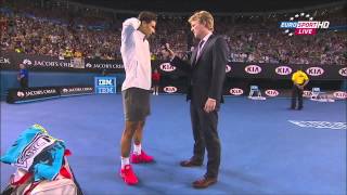 Nadal vs Tomic Australian Open 2014 highlights [upl. by Aleacim]