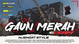 DJ GAUN MERAH  Bass Njengat Jinggle karnaval BBM Audio Malang ft SR Music [upl. by Hartley]