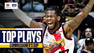 Top Plays  PBA Season 48 Commissioners Cup [upl. by Ailecra]