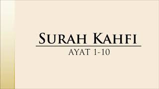 SURAH AL KAHFI ayat 110 amp 101110 terjemahan melayu [upl. by Ahsieat]