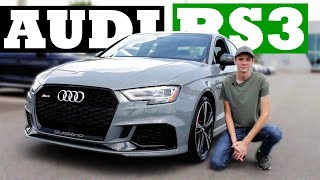 2018 Audi RS3 Sedan Review  Is This The BEST Sports Sedan [upl. by Bessie]