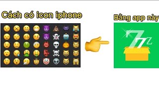 Cách có icon iphone bằng app zFont 3  𝐏𝐮𝐰💦 [upl. by Salangi537]