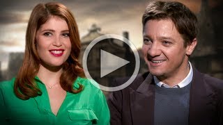 Cast of Hansel amp Gretel Witch Hunters  Buzzine Film Interview Excerpt [upl. by Elletsirhc]