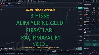 3 HİSSE ALIM YERİNE GELDİ FIRSATLARI KAÇIRMAYALIM04032024 [upl. by Beverley]